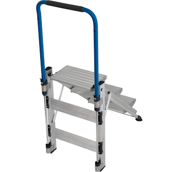 Krause Stabilo preklopne aluminijumske merdevine 230x370mm 1x3 gazišta 810526 Krause Stabilo preklopne aluminijumske merdevine 230x370mm 1x3 gazišta 810526