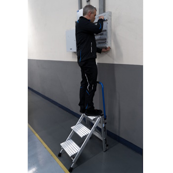 Krause Stabilo preklopne aluminijumske merdevine 230x370mm 1x3 gazišta 810526 Krause Stabilo preklopne aluminijumske merdevine 230x370mm 1x3 gazišta 810526