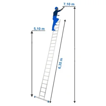 Krause Stabilo prislone merdevine 22 gazišta 133182 Krause Stabilo prislone merdevine 22 gazišta 133182