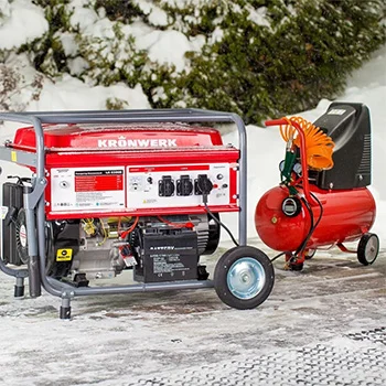 Kronwerk benzinski agregat monofazni 6,5kW LK 7500E električni start Kronwerk benzinski agregat monofazni 6,5kW LK 7500E električni start