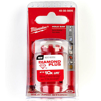 Milwaukee dijamantska kruna 22mm Diamond Plus za suvo/mokro bušenje 49565605 Milwaukee dijamantska kruna 22mm Diamond Plus za suvo/mokro bušenje 49565605