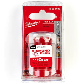 Milwaukee dijamantska kruna 22mm Diamond Plus za suvo/mokro bušenje 49565605-2