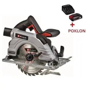Einhell PROFESSIONAL akumulatorska kružna testera TE-CS 18/190 Li BL 4331210 + POKLON Einhell starter kit Power X-Change 18V 2.5Ah 4512097 Einhell PROFESSIONAL akumulatorska kružna testera TE-CS 18/190 Li BL 4331210 + POKLON Einhell starter kit Power X-Change 18V 2.5Ah 4512097