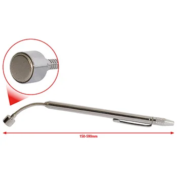 KS Tools 2 u 1 teleskopski magnetni podizač s alatom za podešavanje i čišćenje mlaznica, 150-590mm 550.1023 KS Tools 2 u 1 teleskopski magnetni podizač s alatom za podešavanje i čišćenje mlaznica, 150-590mm 550.1023