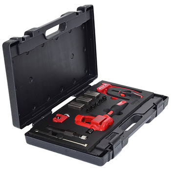 KS Tools FLAREFIX 1 univerzalni set za ivice vodova kočnica sa hidrauličnim vretenom, 16-delni 122.1290 KS Tools FLAREFIX 1 univerzalni set za ivice vodova kočnica sa hidrauličnim vretenom, 16-delni 122.1290