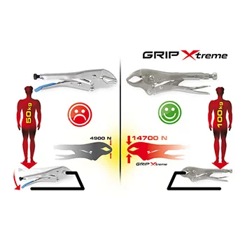 KS Tools GRIP Xtreme stezna klešta 220mm 115.1197-7