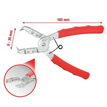 KS Tools montažna klešta prava 185mm 911.8181 KS Tools montažna klešta prava 185mm 911.8181