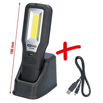 KS Tools mobilna radionička ručna LED lampa, preklopna, 550 lumena 150.4490 KS Tools mobilna radionička ručna LED lampa, preklopna, 550 lumena 150.4490