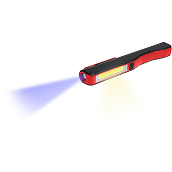 KS Tools LED COB Stripe kontrolna lampa 190 lumena s UV spot LED 550.1173-3