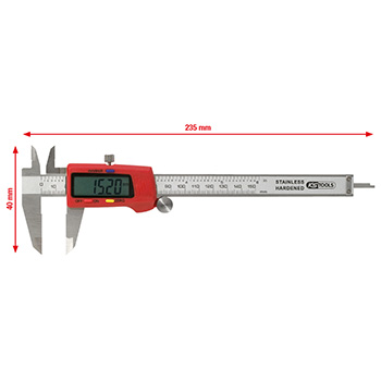 KS Tools digitalni klizni merač 0-150mm 300.0532-4