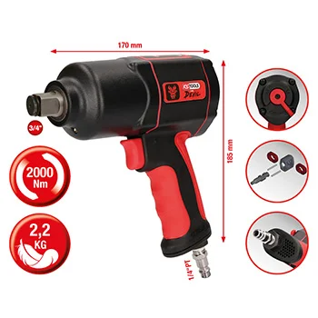 KS Tools pneumatski udarni odvijač 3/4 KS Tools pneumatski udarni odvijač 3/4