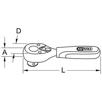 KS Tools Monster račna za bitove 1/4