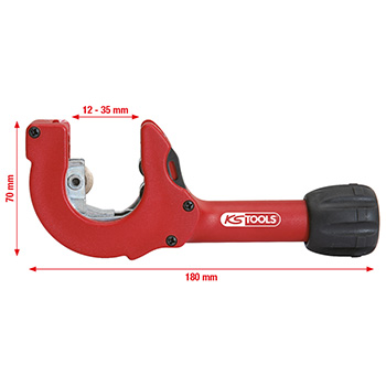 KS Tools rezač cevi sa ustavljačem 12-35mm 104.5060-5