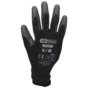 KS Tools fino pletene mikro rukavice crne veličina 8, 12 pari 310.0491 KS Tools fino pletene mikro rukavice crne veličina 8, 12 pari 310.0491