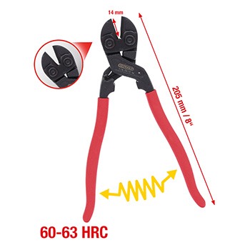 KS Tools mini sekač tiplova, samoodvajajući 205mm 118.0015 KS Tools mini sekač tiplova, samoodvajajući 205mm 118.0015