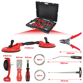 KS Tools MASTER set alata za montažu i demontažu stakala, 13-delni 140.1065-1