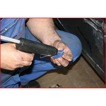KS Tools profesionalni pneumatski izvlakač ulubljenja set 12-delni 140.2520-6