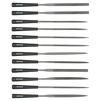 KS Tools set igličastih turpija 12-delni 140.3050 KS Tools set igličastih turpija 12-delni 140.3050