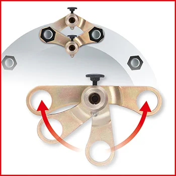 KS Tools sistem za podešavanje trapa kamiona i transportera 21-delni 150.1810-5