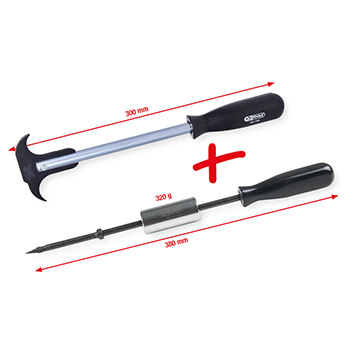 KS Tools set alata za vađenje sigurnosnog prstena 2-delni 150.3610-1