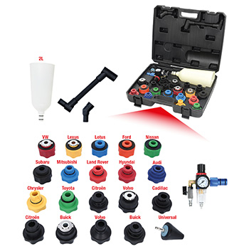 KS Tools MASTER set levak za punjenje ulja s obrtnim ugaonim krakom i adapteri, 24-delni 150.9130 KS Tools MASTER set levak za punjenje ulja s obrtnim ugaonim krakom i adapteri, 24-delni 150.9130