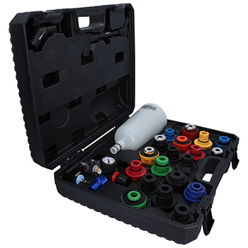 KS Tools MASTER set levak za punjenje ulja s obrtnim ugaonim krakom i adapteri, 24-delni 150.9130 KS Tools MASTER set levak za punjenje ulja s obrtnim ugaonim krakom i adapteri, 24-delni 150.9130