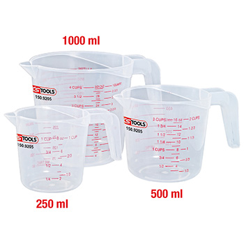 KS Tools set mernih posuda 3 kom 150.9205 KS Tools set mernih posuda 3 kom 150.9205