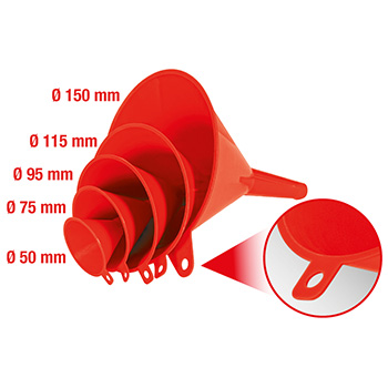 KS Tools set levaka Ø50-150mm 5 kom 150.9240 KS Tools set levaka Ø50-150mm 5 kom 150.9240