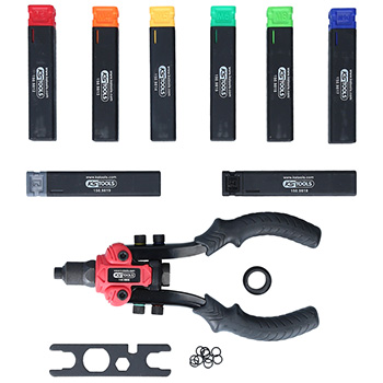 KS Tools klešta za zakivke 3 u 1 u 15-delnom setu 150.9805 KS Tools klešta za zakivke 3 u 1 u 15-delnom setu 150.9805