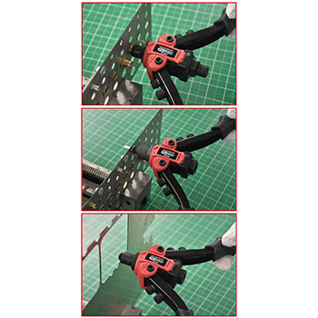 KS Tools klešta za zakivke 3 u 1 u 15-delnom setu 150.9805 KS Tools klešta za zakivke 3 u 1 u 15-delnom setu 150.9805