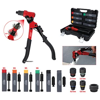 KS Tools okretna klešta za zakivke 3 u 1 u 12-delnom setu 150.9820 KS Tools okretna klešta za zakivke 3 u 1 u 12-delnom setu 150.9820