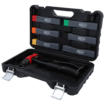 KS Tools klešta za zakivke 3 u 1 u 12-delnom setu 150.9850 KS Tools klešta za zakivke 3 u 1 u 12-delnom setu 150.9850