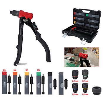 KS Tools klešta za zakivke 3 u 1 u 12-delnom setu 150.9850 KS Tools klešta za zakivke 3 u 1 u 12-delnom setu 150.9850