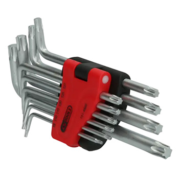 KS Tools set Torx ugaonih steznih ključeva dugih, 10-delni 151.4880 KS Tools set Torx ugaonih steznih ključeva dugih, 10-delni 151.4880