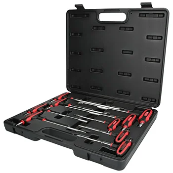 KS Tools set ključeva Torx s rupom sa T-ručkom, 9-delni 151.8160 KS Tools set ključeva Torx s rupom sa T-ručkom, 9-delni 151.8160