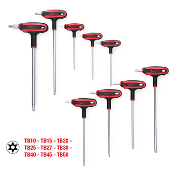 KS Tools set ključeva Torx s rupom sa T-ručkom, 9-delni 151.8160 KS Tools set ključeva Torx s rupom sa T-ručkom, 9-delni 151.8160