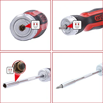 KS Tools ustavljački odvijač sa 12 bitova 159.2035 KS Tools ustavljački odvijač sa 12 bitova 159.2035