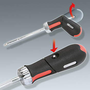 KS Tools revolver ustavljački odvijač za bitove, 7-delni 159.2051 KS Tools revolver ustavljački odvijač za bitove, 7-delni 159.2051