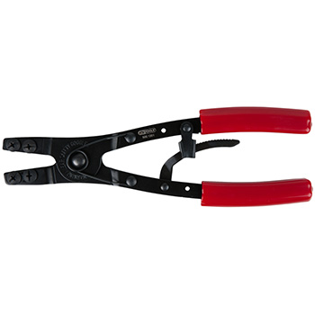 KS Tools set klešta za sigurnosne prstenove, sa ustavljačkom funkcijom, 20-delni 500.1350-3