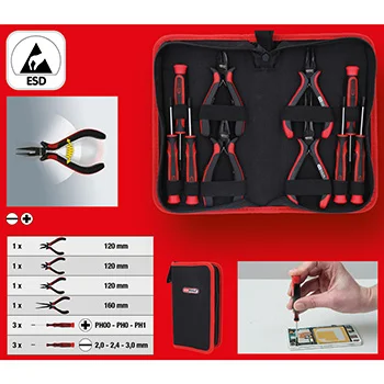 KS Tools set alata za preciznu mehaniku 10-delni 500.7220-1