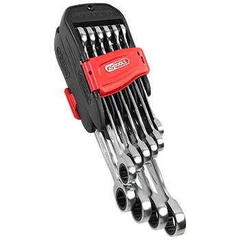 KS Tools set ustavljačkih okasto-viljuškastih ključeva 10-delni 8-19mm GEARplus 503.4250 KS Tools set ustavljačkih okasto-viljuškastih ključeva 10-delni 8-19mm GEARplus 503.4250