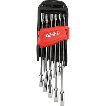 KS Tools set ustavljačkih okasto-viljuškastih ključeva 10-delni 8-19mm GEARplus 503.4250 KS Tools set ustavljačkih okasto-viljuškastih ključeva 10-delni 8-19mm GEARplus 503.4250