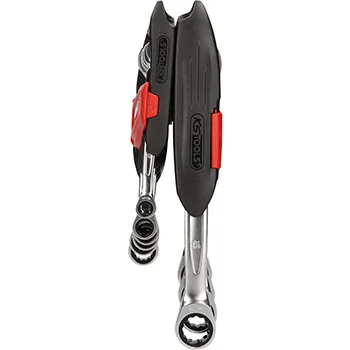 KS Tools set ustavljačkih okasto-viljuškastih ključeva 10-delni 8-19mm GEARplus 503.4250 KS Tools set ustavljačkih okasto-viljuškastih ključeva 10-delni 8-19mm GEARplus 503.4250