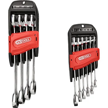 KS Tools set ustavljačkih okasto-viljuškastih ključeva 10-delni 8-19mm GEARplus 503.4250 KS Tools set ustavljačkih okasto-viljuškastih ključeva 10-delni 8-19mm GEARplus 503.4250