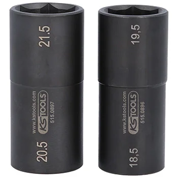 KS Tools set specijalnih snažnih nasadnih ključeva za Ford, 18,5 / 19,5 / 20,5 / 21,5 mm, 2-delni 515.0895 KS Tools set specijalnih snažnih nasadnih ključeva za Ford, 18,5 / 19,5 / 20,5 / 21,5 mm, 2-delni 515.0895