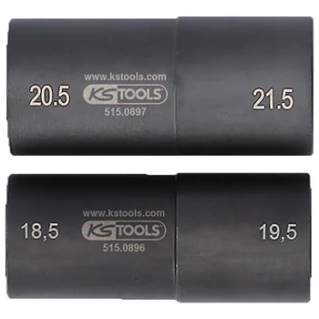 KS Tools set specijalnih snažnih nasadnih ključeva za Ford, 18,5 / 19,5 / 20,5 / 21,5 mm, 2-delni 515.0895 KS Tools set specijalnih snažnih nasadnih ključeva za Ford, 18,5 / 19,5 / 20,5 / 21,5 mm, 2-delni 515.0895