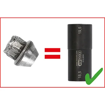 KS Tools set specijalnih snažnih nasadnih ključeva za Ford, 18,5 / 19,5 / 20,5 / 21,5 mm, 2-delni 515.0895 KS Tools set specijalnih snažnih nasadnih ključeva za Ford, 18,5 / 19,5 / 20,5 / 21,5 mm, 2-delni 515.0895