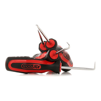 KS Tools set kukastih alata, 4-delni 550.1045 KS Tools set kukastih alata, 4-delni 550.1045