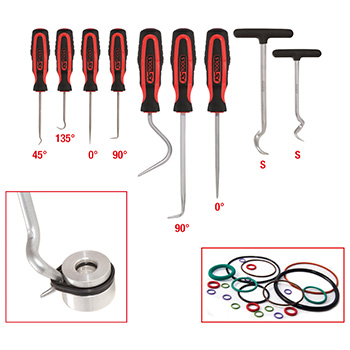 KS Tools master set kukastih alata, 9-delni 550.1070 KS Tools master set kukastih alata, 9-delni 550.1070