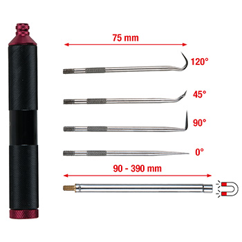 KS Tools magnetni i kukasti alat, 6-delni 550.1080-1